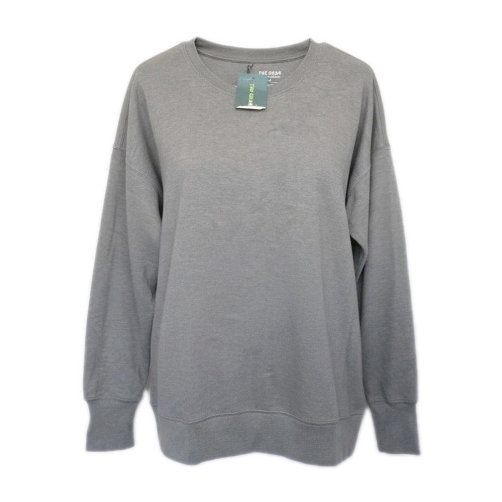TEC GEAR Women's Long Sleeve Top Sweatshirt In Gray Color Size Small New...